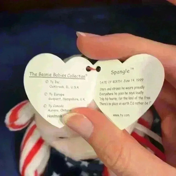 1999 Ty Beanie Baby Spangle - Picture 3 of 6